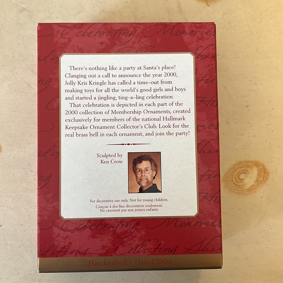 Hallmark Keepsake 2000 jingle Bell Kringle Ornament - Picture 9 of 9